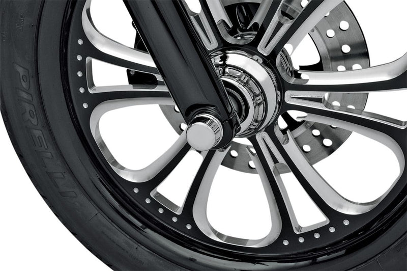 Drag Specialties Front Axle Cap Chrome - Part #03090217 - Hogparts UK