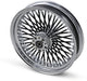 Drag Specialties Fat Daddy Rear Wheel 16X3.5 Black - Part #02040317 - Hogparts UK