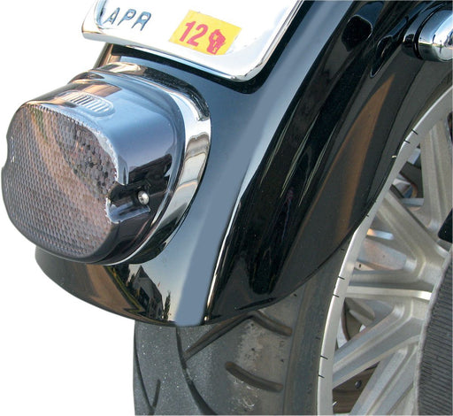 Drag Specialties Taillight Low-Profile Led Smoke Lens W/ Top Taglight - Part #20100769 - Hogparts UK