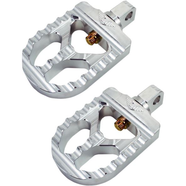 Joker Machine Adjustable Serrated Billet Foot pegs - Part #16201266 - hogparts-uk.myshopify.com