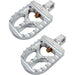 Joker Machine Adjustable Serrated Billet Foot pegs - Part #16201266 - hogparts-uk.myshopify.com
