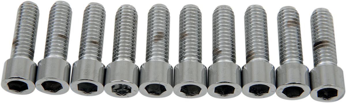 Drag Specialties Socket-Head Bolt 5/16-18X1 Smooth Chrome - Part #DS190546S - Hogparts UK