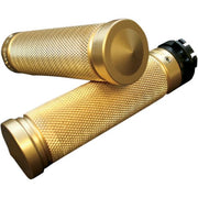 Accutronix  Grips Handlebar Knurled 1" Brass - Part #105782 - Hogparts UK