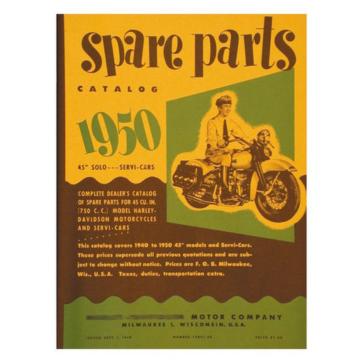 PARTS CATALOG - 40-50 45CI & SERVI-CAR - 1940-1950 45" SV & SERVI-CAR<br><br>Part #903230 - hogparts-uk.myshopify.com
