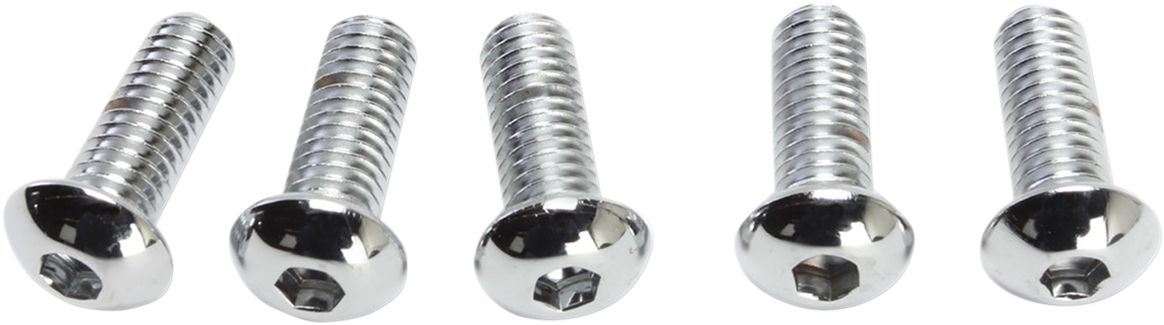 Drag Specialties Button-Head Bolt 5/16-18X0.5 Chrome - Part #DS190836 - Hogparts UK