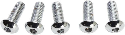 Drag Specialties Button-Head Bolt 5/16-18X0.5 Chrome - Part #DS190836 - Hogparts UK