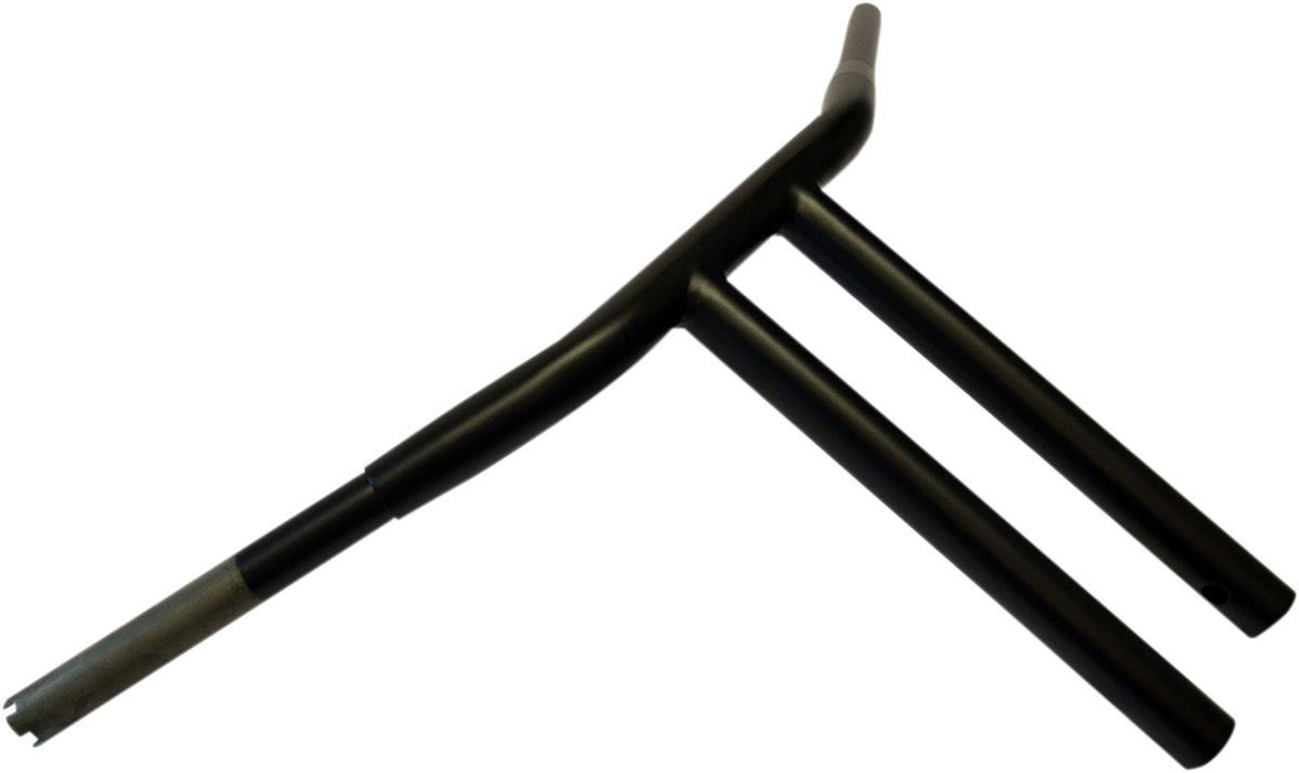 Drag Specialties Handlebar Buffalo T-Bar 1-1/4" Flat Black 12" - Part #06013509 - Hogparts UK
