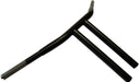 Drag Specialties Handlebar Buffalo T-Bar 1-1/4" Flat Black 12" - Part #06013509 - Hogparts UK