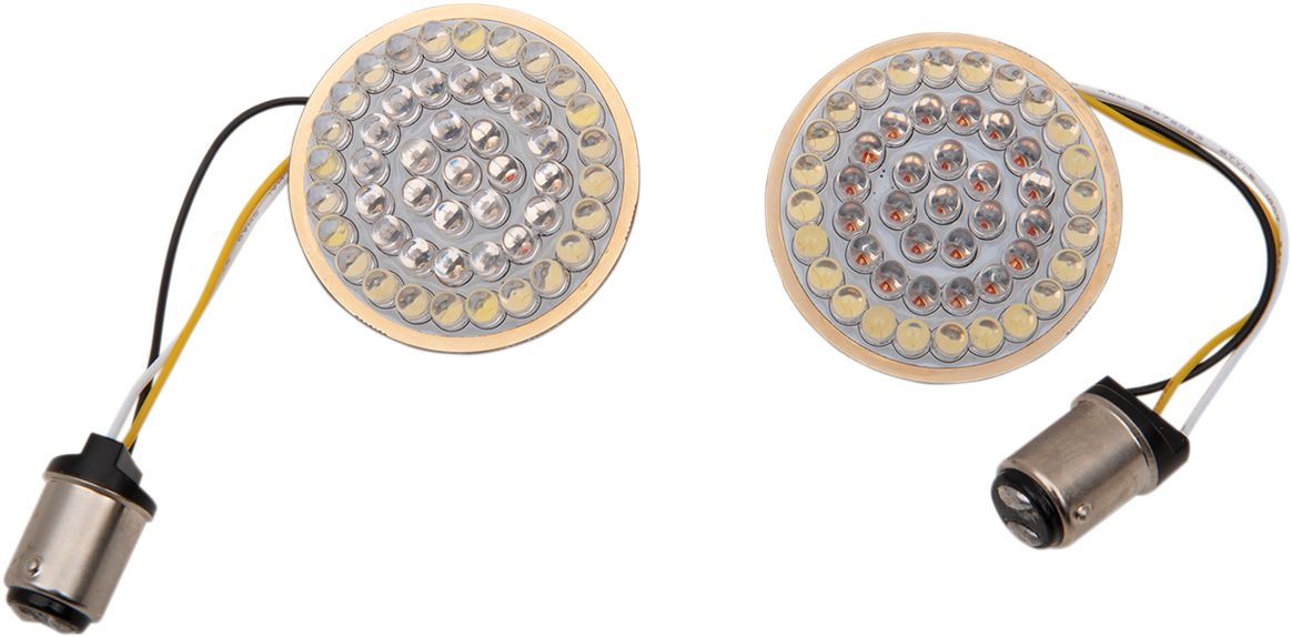 Front Dual Ring Turn Signal Inserts - Part #20201755 - Hogparts UK