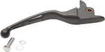 Drag Specialties Brake Lever Slotted Wide Blade Matt Black - Part #06140808 - Hogparts UK