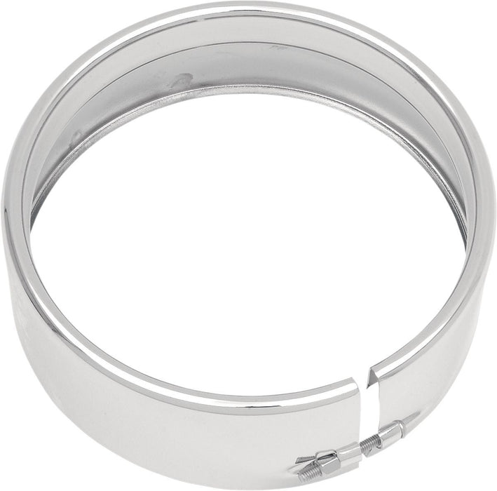 Drag Specialties 1.8" Extended Headlight Trim Ring 5.75" - Part #DS280866 - Hogparts UK