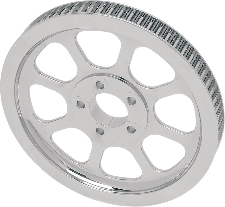 Drag Specialties Rear Belt Pulley Chrome 70T - Part #12010003 - Hogparts UK