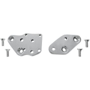 Accutronix  Adapter Plates Kick Back Forward Controls Chrome - Part #118830 - Hogparts UK
