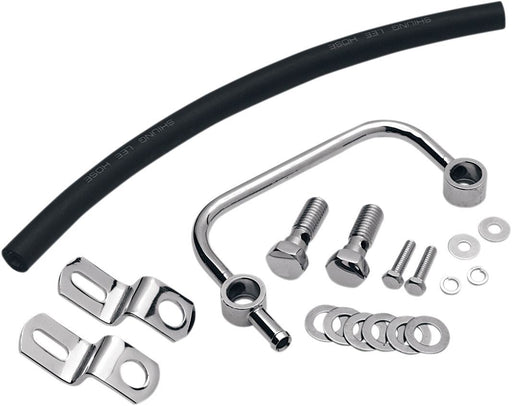 Drag Specialties Crankcase Breather Kit Chrome - Part #21100316 - Hogparts UK