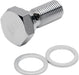 Drag Specialties Banjo Bolt Chrome 7/16"-24 For 3/8"-Banjo - Part #17420050 - Hogparts UK