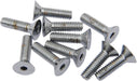 Drag Specialties Flat-Head Bolt 8-32X0.625 Chrome - Part #DS192350 - Hogparts UK