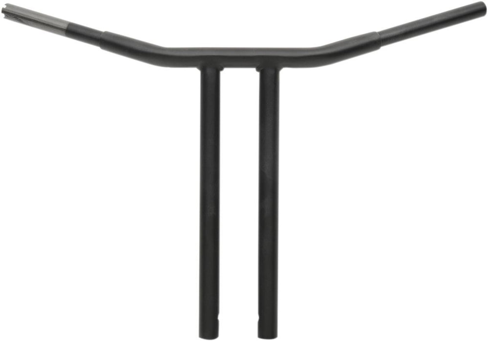Drag Specialties Handlebar 1-1/4" Buffalo 16" T-Bar Flat Black TBW - Part #06014290 - Hogparts UK