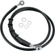 Drag Specialties Front Brake Line Black Vinyl Coated Stainless Steel - Part #17412798 - Hogparts UK