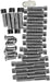 Drag Specialties Chrome Socket-Head Primary/Cam Cover Bolt Kit Smooth - Part #DS190819S - Hogparts UK