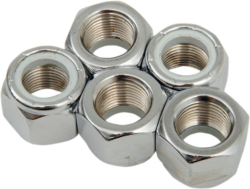 Drag Specialties Nylon Insert Nut 5/8-18 Chrome - Part #DS190532 - Hogparts UK