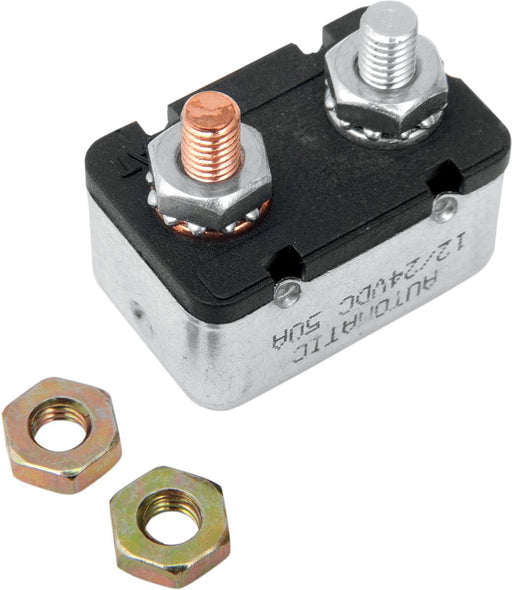 Drag Specialties Circuit Breaker 50Ampere Two-Stud - Part #DS325646 - Hogparts UK