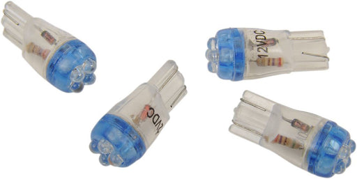 Drag Specialties Mini Wedge Led Bulb Blue 12V - Part #20600008 - Hogparts UK