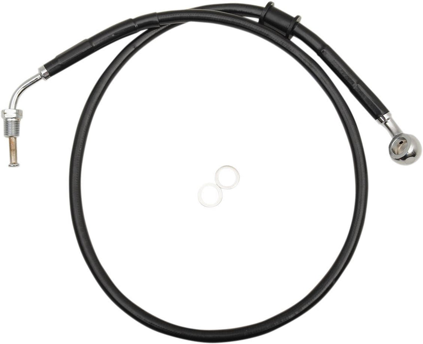 Drag Specialties Frt Brake Line Xl Bk +12 - Part #17415283 - Hogparts UK