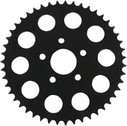 Drag Specialties Sprocket Rear Wheel 49T Flat Gloss Black - Part #12101834 - Hogparts UK