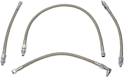 Drag Specialties Oil Line Kit Stainless Steel - Part #07110036 - Hogparts UK