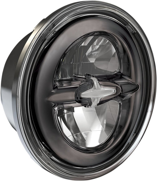 Drag Specialties Headlamp Premium 5.75" Led Reflector Style Led Dark Chrome - Part #20011791 - Hogparts UK