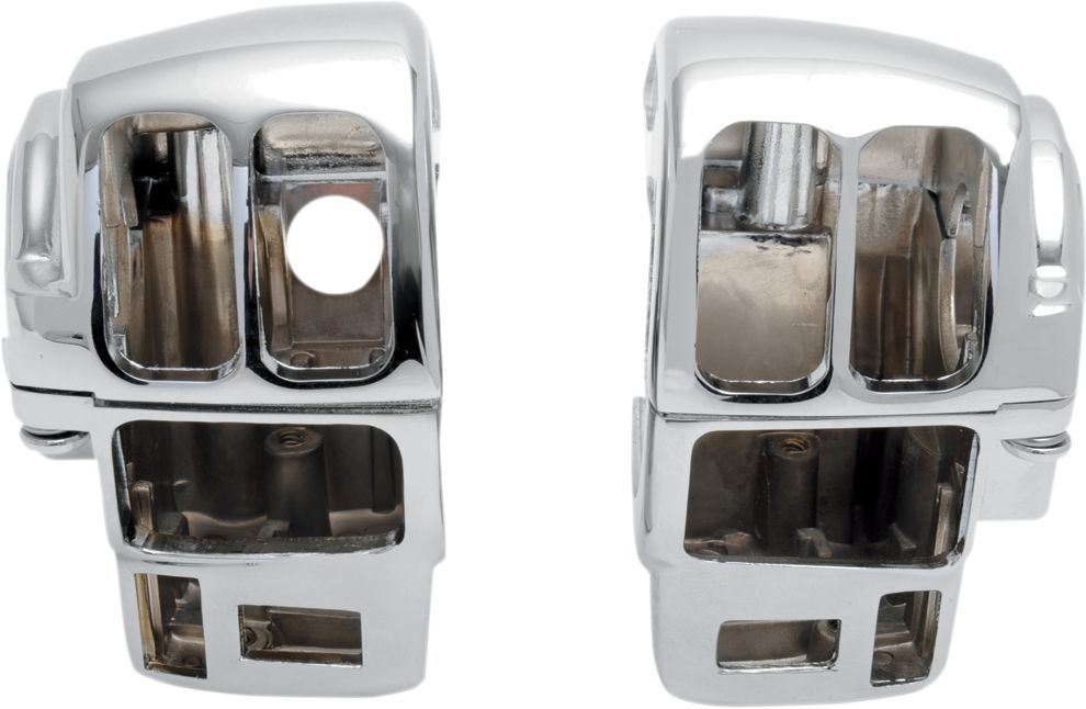 Drag Specialties Switch Housing Kit W/ Radio/Cruise Chrome - Part #06160091 - Hogparts UK