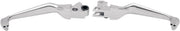 Drag Specialties Skull Lever Set Chrome - Part #06100145 - Hogparts UK