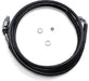 Drag Specialties Clutch Line Black Vinyl Coated + 8" Stainless Steel Hydraulic - Part #06610016 - Hogparts UK
