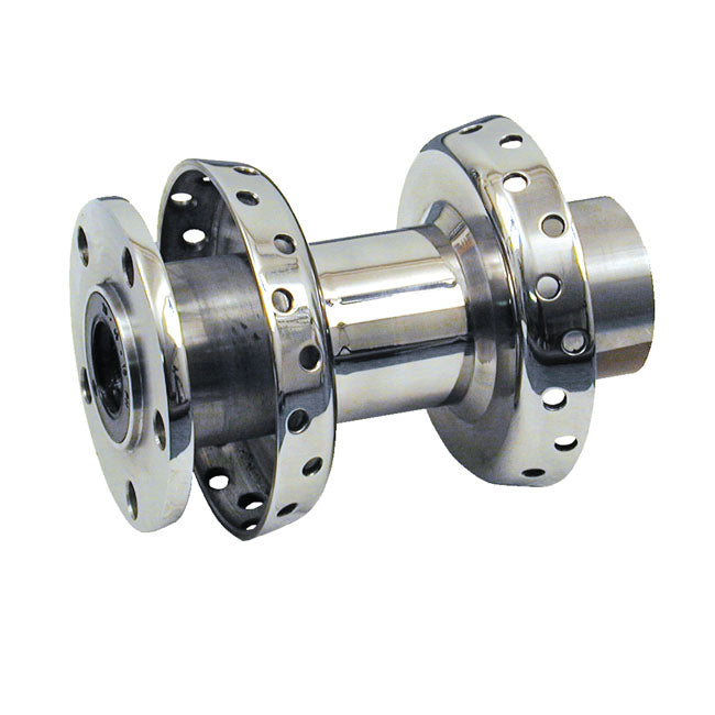 Stainless Single Flange Hub, 40 Spokes for 84-99 FXST