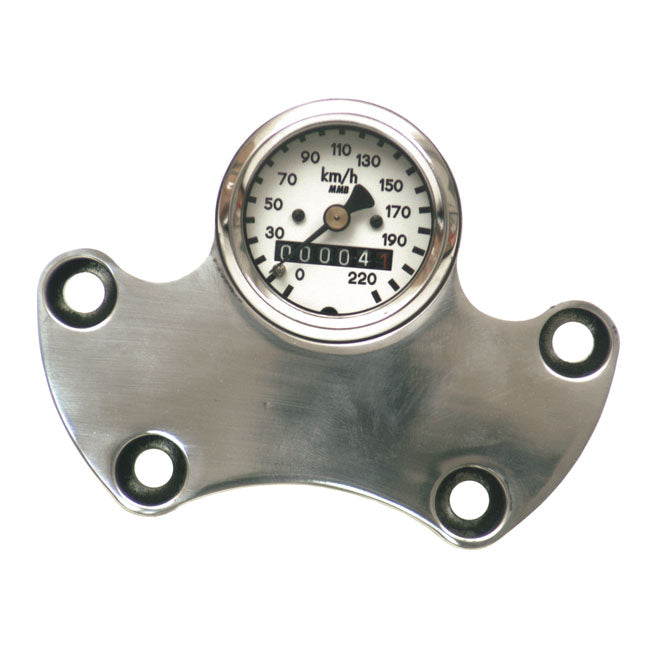 CPV Speedo Top Clamp For MMB 48 mm Speedo for Various 73-20 H-D Models (Excl. Flt/Touring)