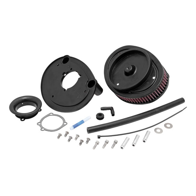 K&N, Twin Cam Air cleaner Assy for 01-15 Softail; 02-07 Flt/Touring; 04-07 Dyna . With Delphi Inj.