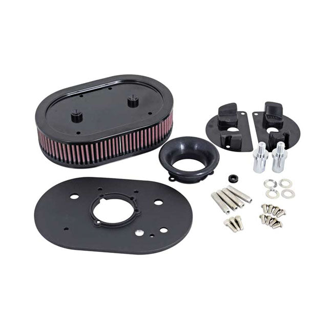 K&N Sportster Air cleaner Assembly for 91-20 XL With Oem Oval Air Cleaner Cover