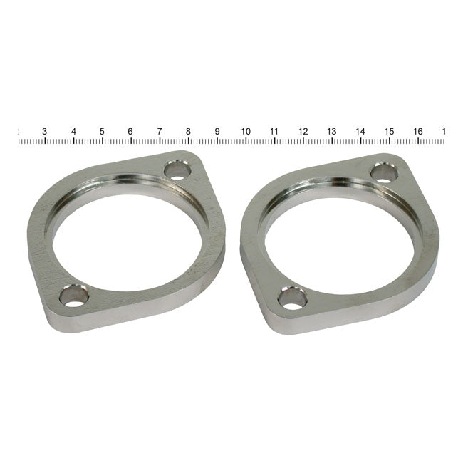 Exhaust Flange Set. Stainless