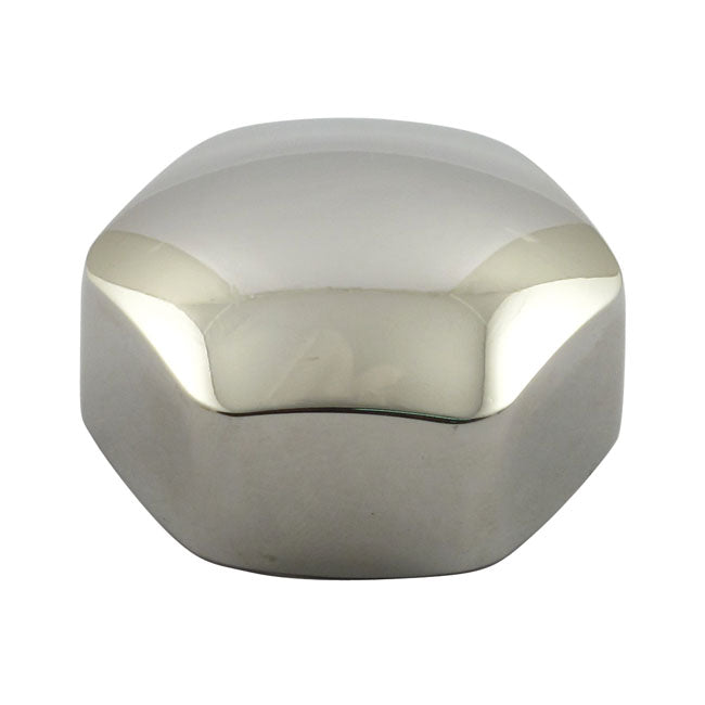 Streethogs Fork Stem Nut, Flat Acorn for 49-84 Fl; 80-86 FXwg; 84-15 FXST Models; 93-17 FXDWG; 80-13 Flt / Touring Models