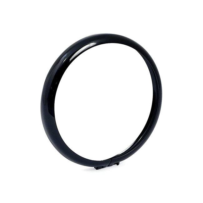 MCS Headlamp Trim Ring. 5-3/4". Gloss Black