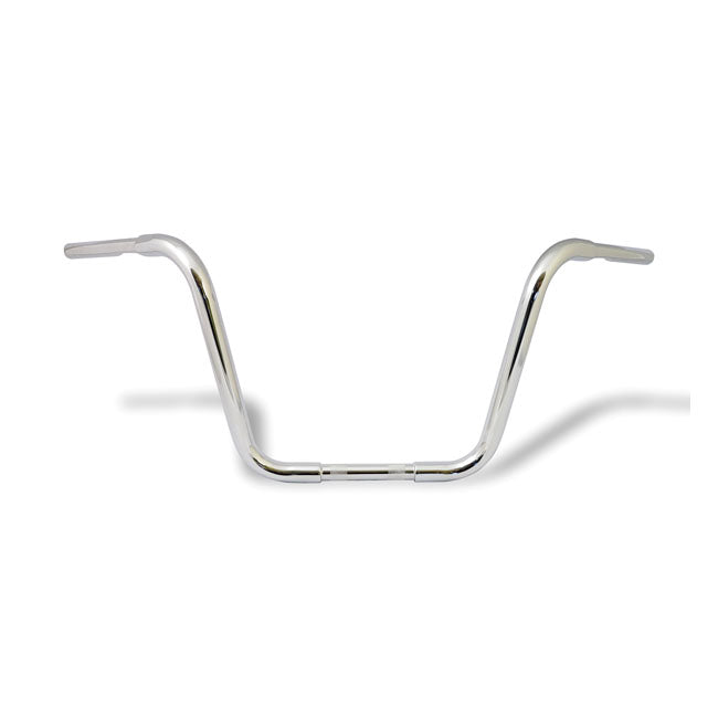 Motorcycle Storehouse 1-1/4" Buffalo Apehangers, 14" High, Chrome for 82-20 H-D (Excl. 08-20 E-Throttle; 88-11 Springers)