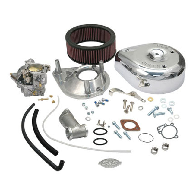 Carb S&S Super E, Kit for 55-65 Panhead  With O-Rings