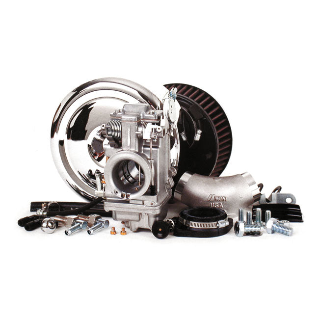 Mikuni Hsr42 Total Carb Kit for 84-99 Big Twin (Ex. TC); 93-99 Need 23-862 Breather Kit