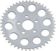 Drag Specialties Rear Chain Sprocket 530 Dished 46T Steel/Chrome - Part #12100957 - Hogparts UK