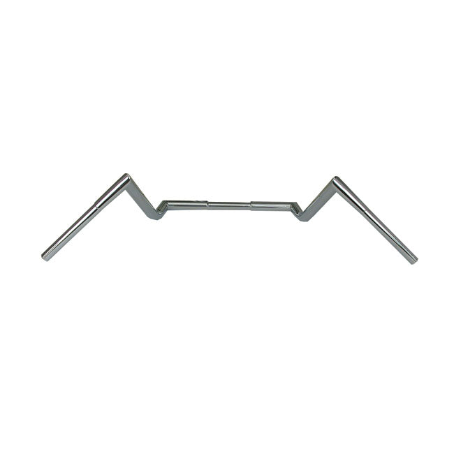 Paughco Flt 1 1/4 Inch Z-Bar Apehangers for 82-07 Flt / Touring Models (Excl. 08-20 Models With Electronic Throttle)