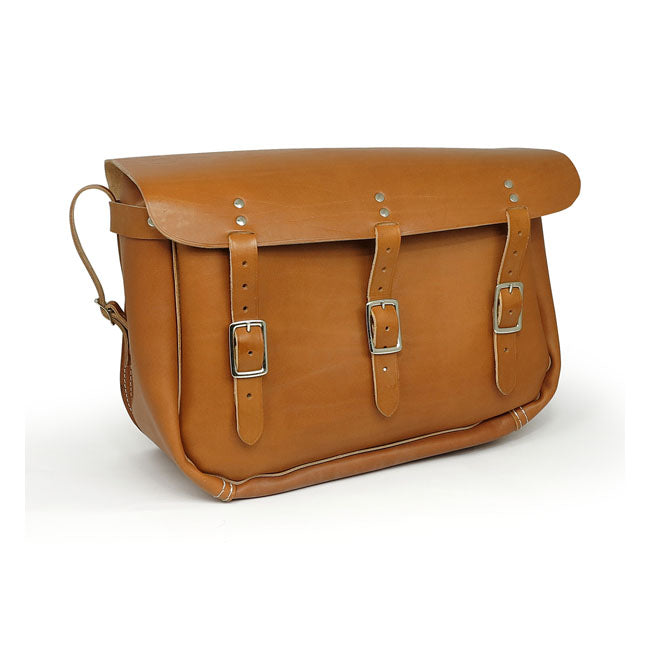 1936 Long Distance Saddlebags, Brown for 903032 Large, With Straps