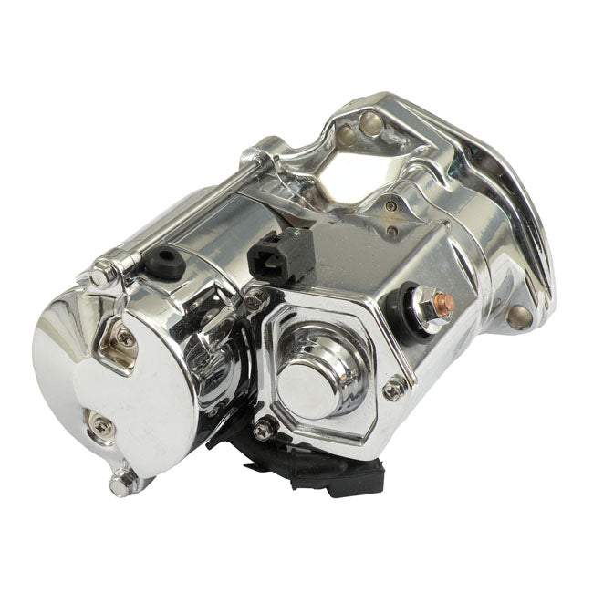 Wai, 1.4Kw. Starter Motor. Chrome for 89-93 Big Twin (Excl. Flt)