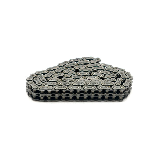 Tsubaki, Endless Dual Row Primary Chain. 100 Links for 29-52 45"  Flathead Solo Models