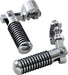 Drag Specialties Footpeg Sundance W/ U-Clamp 1.25" Chrome - Part #DS253300 - Hogparts UK