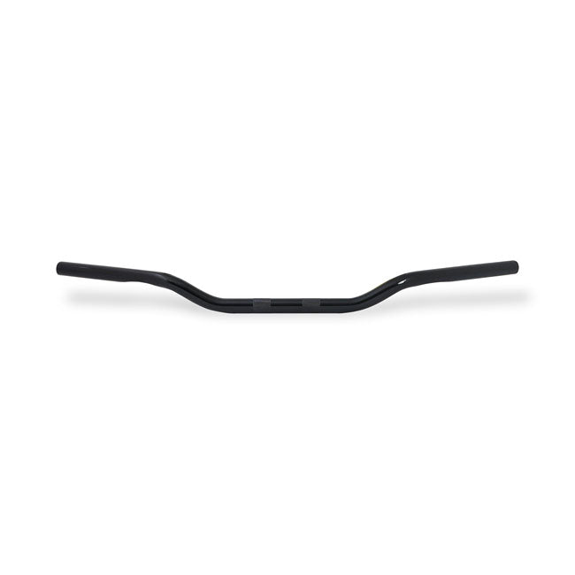 Motorcycle Storehouse 2 Inch Rise Drag Bar1" Gloss Black for 82-20 H-D (Excl. 08-20 E-Throttle And 88-11 Springers)
